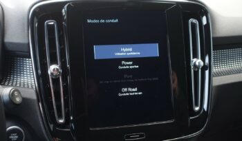 VOLVO XC 40 T4 HYBRIDE RECHARGEABLE GEARTRONIC 211 CH  R-DESIGN complet