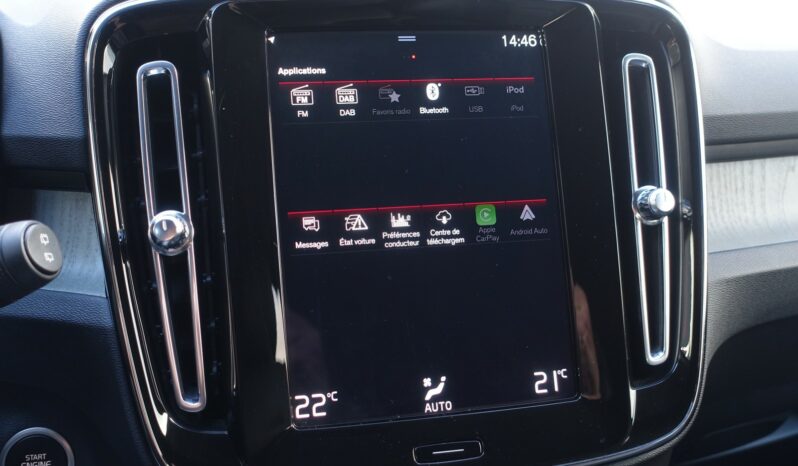 VOLVO XC 40 T5 HYBRIDE RECHARGEABLE GEARTRONIC 262 CH  INSCRIPTION complet