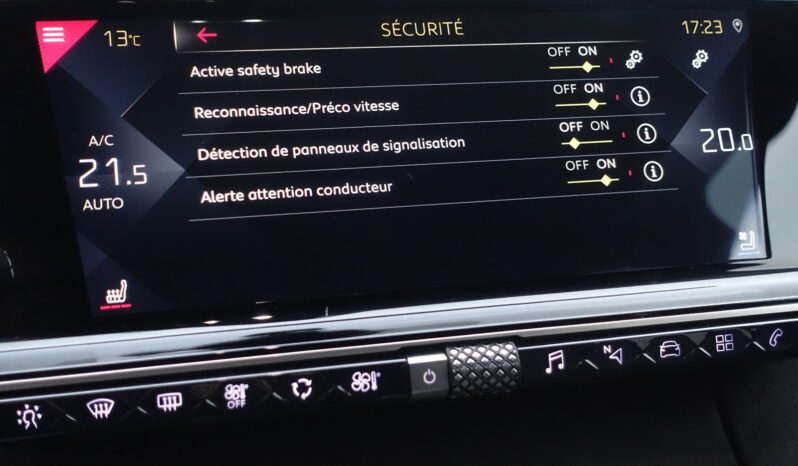 DS7 CROSSBACK BLUEHDI EAT8 130 CH BVA PERFORMANCE LINE complet