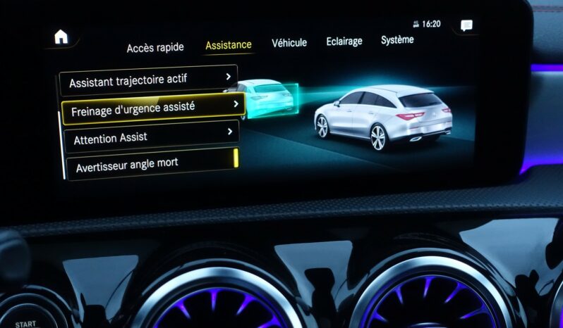 MERCEDES CLA 250 E 8G-DCT SHOOTING BRAKE 262 CH EQ POWER HYBRIDE RECHARGEABLE  AMG-LINE complet