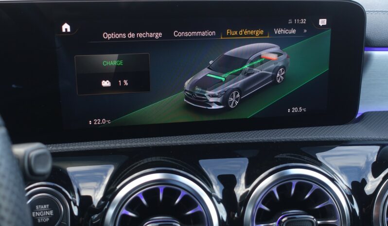MERCEDES CLA 250 E 8G-DCT SHOOTING BRAKE 218 CH EQ POWER HYBRIDE RECHARGEABLE  AMG-LINE complet