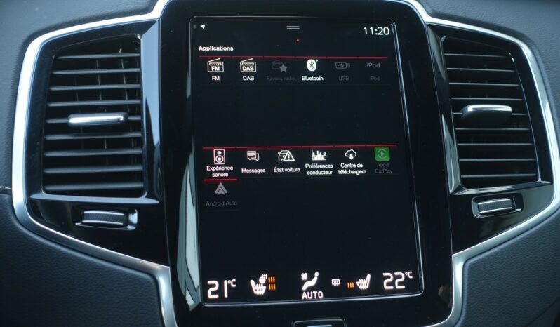 VOLVO XC 90 T8 4WD 7 PLACES HYBRIDE RECHARGEABLE GEARTRONIC 390 CH  R-DESIGN complet