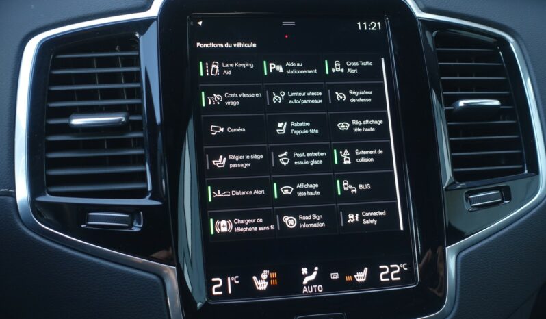 VOLVO XC 90 T8 4WD 7 PLACES HYBRIDE RECHARGEABLE GEARTRONIC 390 CH  R-DESIGN complet