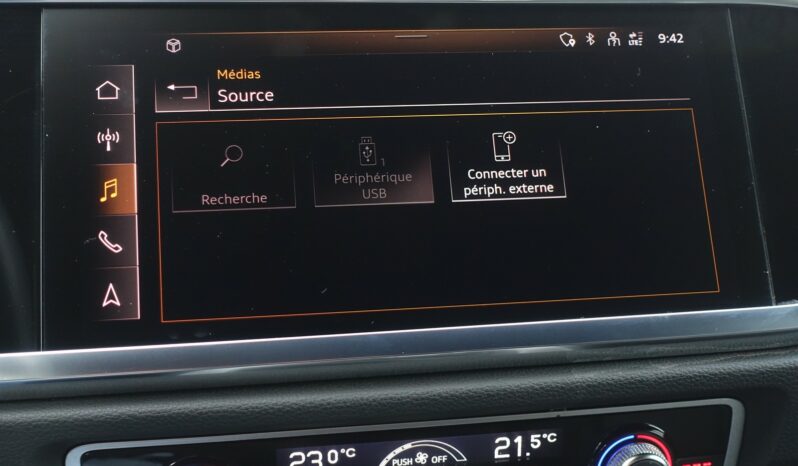 AUDI Q3 SPORTBACK 45 TFSI E S-TRONIC 245 CH HYBRIDE RECHARGEABLE S-LINE complet