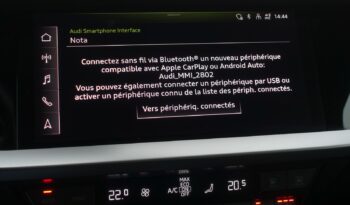 AUDI A3 SPORTBACK 35 TFSI S-TRONIC 150 CH MHEV complet