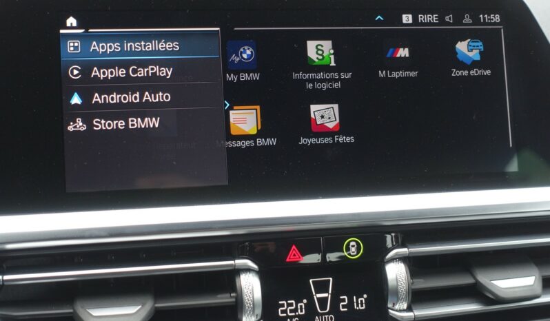 BMW 330 EA BERLINE E-DRIVE HYBRIDE RECHARGEABLE BVA 184 CH + 83 KW SERIE 3 PACK M complet