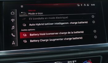 AUDI Q3 SPORTBACK 45 TFSI E S-TRONIC 245 CH HYBRIDE RECHARGEABLE S-LINE complet