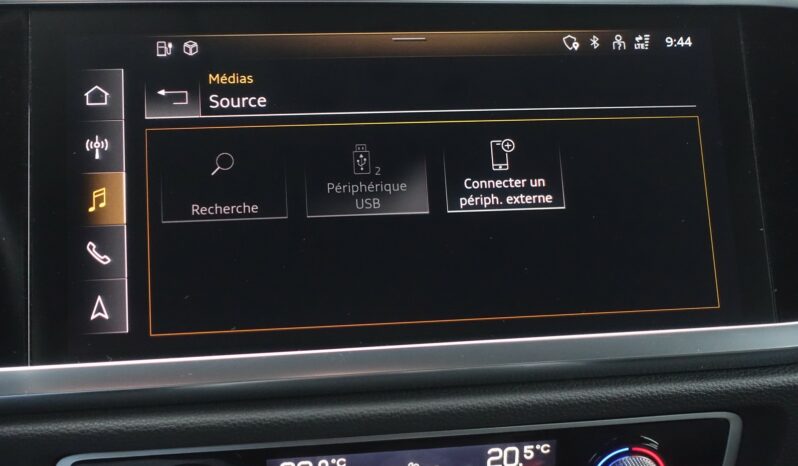 AUDI Q3 SPORTBACK 45 TFSI E S-TRONIC 245 CH HYBRIDE RECHARGEABLE complet