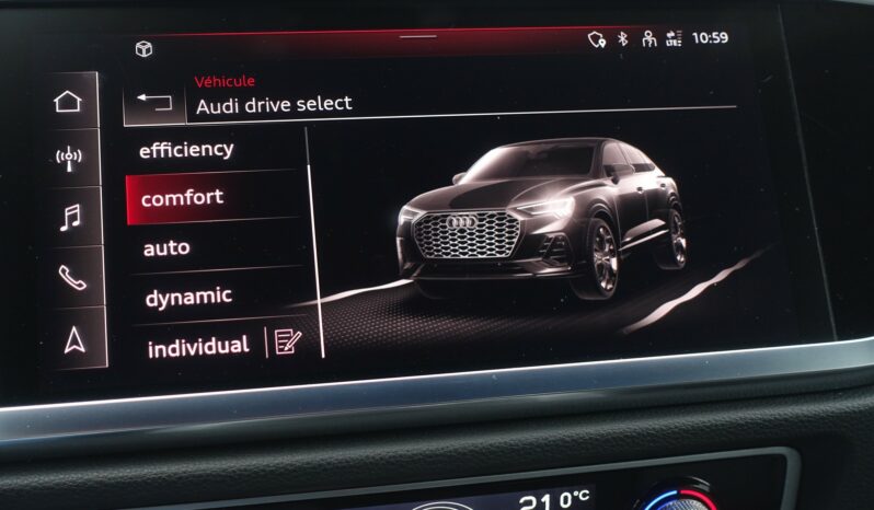 Q3 35 SPORTBACK TFSI S-TRONIC MHEV 150 CH  S-LINE complet
