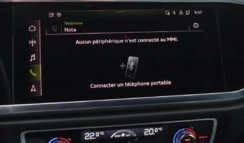 AUDI Q3 SPORTBACK 45 TFSI E S-TRONIC 245 CH HYBRIDE RECHARGEABLE complet