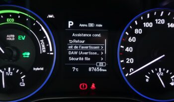 HYUNDAI KONA 1.6L GDI DCT-6 2WD 141 CH HYBRIDE EDITION complet