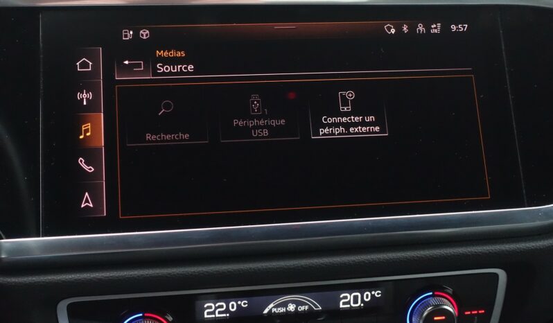 AUDI Q3 SPORTBACK 45 TFSI E S-TRONIC 245 CH HYBRIDE RECHARGEABLE complet