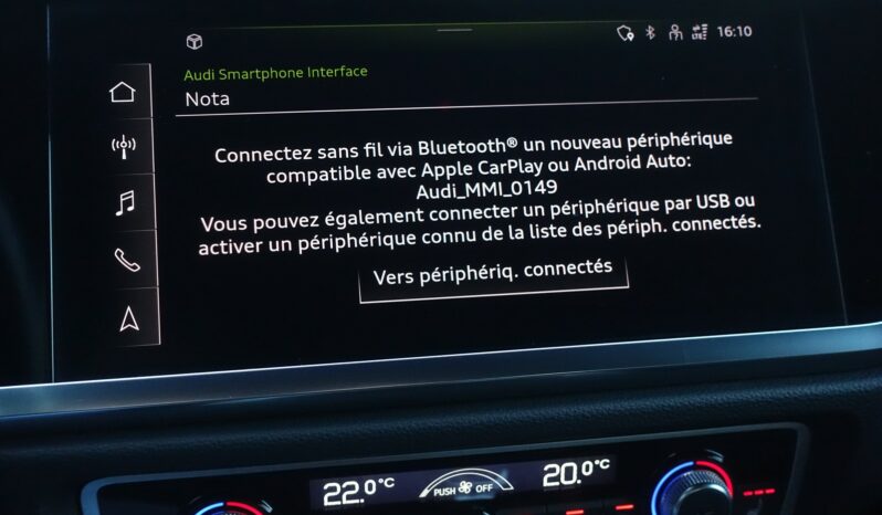 AUDI Q3 45 TFSI E S-TRONIC 245 CH HYBRIDE RECHARGEABLE complet