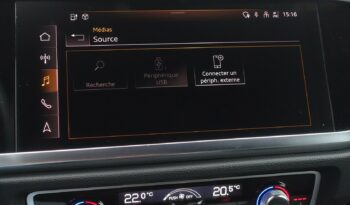 AUDI Q3 SPORTBACK 45 TFSI E S-TRONIC 245 CH S-LINE HYBRIDE RECHARGEABLE complet