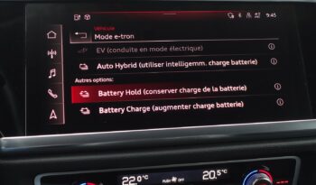 AUDI Q3 SPORTBACK 45 TFSI E S-TRONIC 245 CH HYBRIDE RECHARGEABLE complet