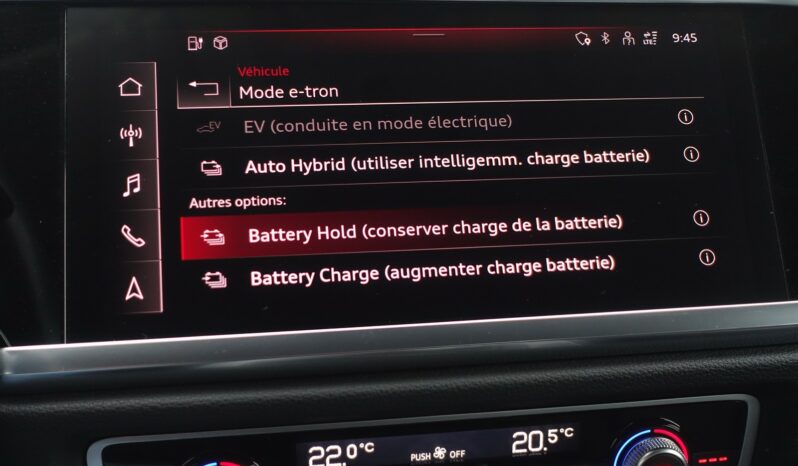 AUDI Q3 SPORTBACK 45 TFSI E S-TRONIC 245 CH HYBRIDE RECHARGEABLE complet