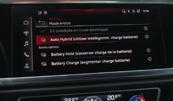 AUDI Q3 SPORTBACK 45 TFSI E S-TRONIC 245 CH HYBRIDE RECHARGEABLE complet
