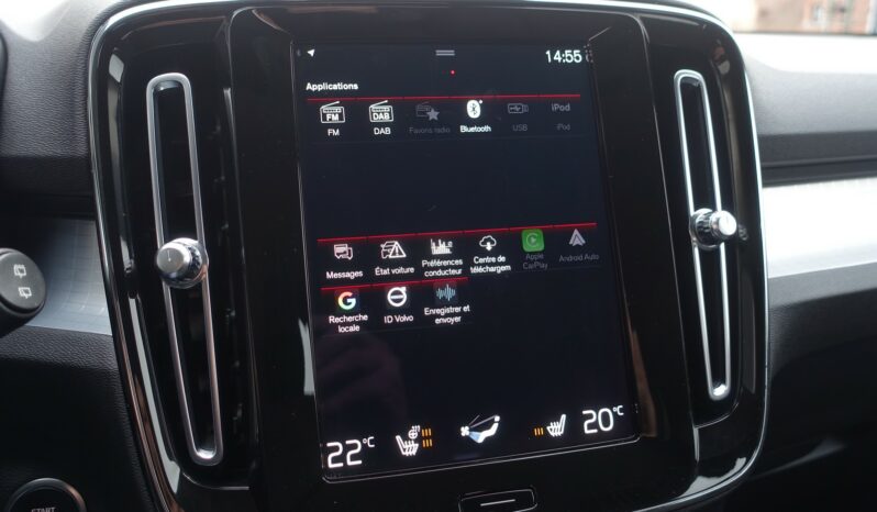 VOLVO XC 40 T4 HYBRIDE RECHARGEABLE GEARTRONIC 211 CH  INSCRIPTION complet