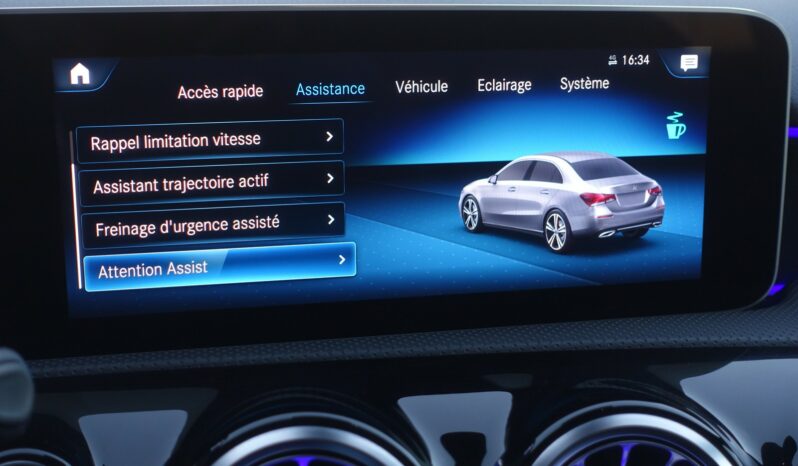 MERCEDES CLASSE A BERLINE 180d 7G-DCT AMG-LINE complet