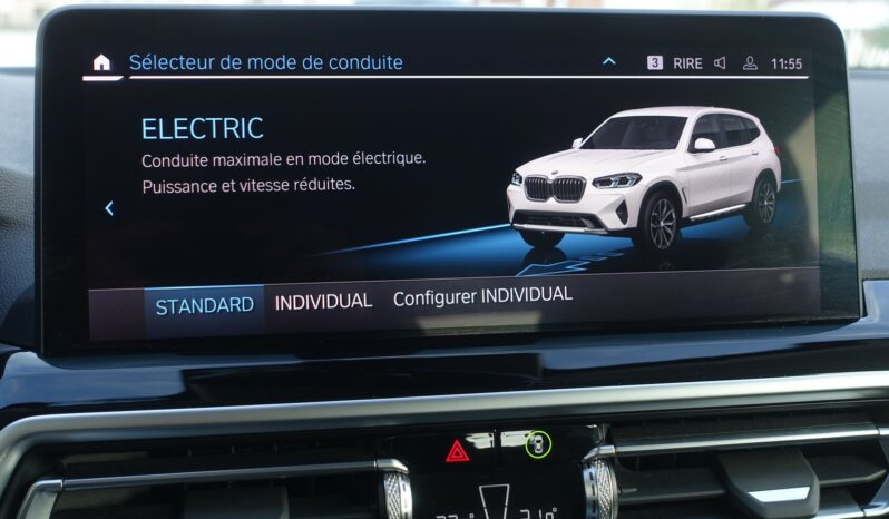 BMW X3 X-DRIVE 30EA HYBRIDE RECHARGEABLE 272 CH complet