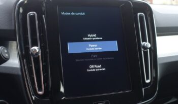 VOLVO XC 40 T5 HYBRIDE RECHARGEABLE GEARTRONIC 262 CH  INSCRIPTION complet