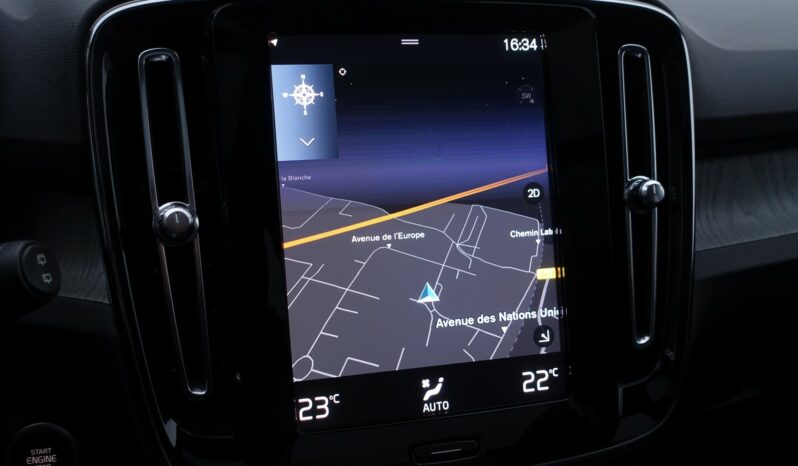 VOLVO XC 40 T5 HYBRIDE RECHARGEABLE GEARTRONIC 262 CH  INSCRIPTION complet
