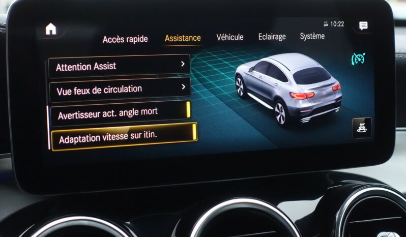 MERCEDES CLASSE GLC COUPE 300 DE 4 MATIC 9G-DCT 306 CH HYBRIDE RECHARGEABLE  AMG-LINE complet