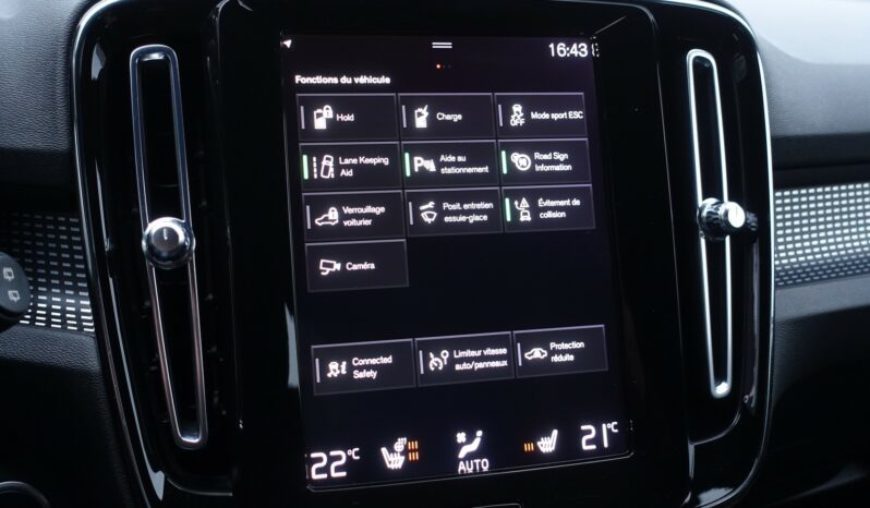 VOLVO XC 40 T5 HYBRIDE RECHARGEABLE GEARTRONIC 262 CH ( 180 CH + 82 CH )  R-DESIGN complet