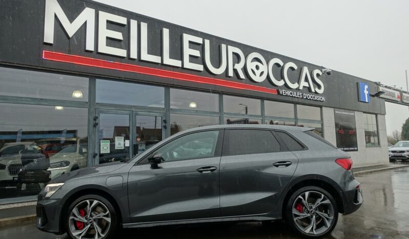AUDI A3 SPORTBACK 45 COMPETITION TFSI E TRON S-TRONIC 245 CH HYBRIDE RECHARGEABLE S-LINE complet