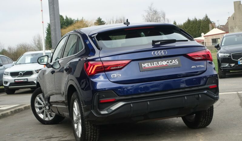 AUDI Q3 SPORTBACK 45 TFSI E S-TRONIC 245 CH HYBRIDE RECHARGEABLE complet