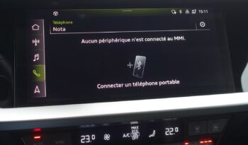 AUDI A3 SPORTBACK 45 COMPETITION TFSI E TRON S-TRONIC 245 CH HYBRIDE RECHARGEABLE S-LINE complet