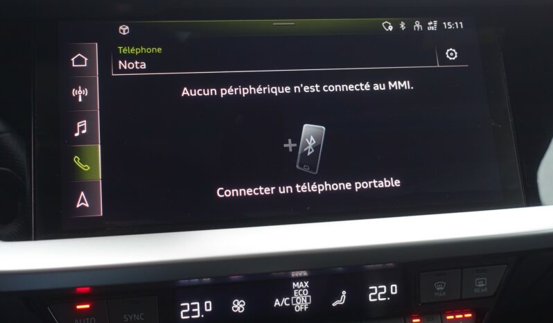 AUDI A3 SPORTBACK 45 COMPETITION TFSI E TRON S-TRONIC 245 CH HYBRIDE RECHARGEABLE S-LINE complet