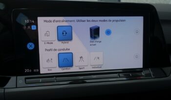 VOLKSWAGEN GOLF VIII HYBRIDE RECHARGEABLE 204 CH  STYLE complet
