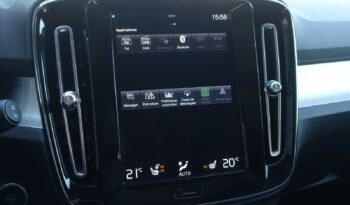 VOLVO XC 40 T5 HYBRIDE RECHARGEABLE GEARTRONIC 262 CH  INSCRIPTION complet