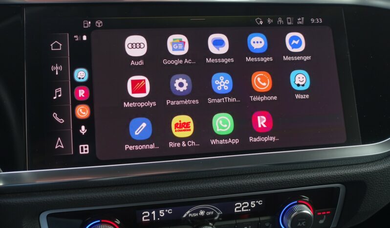 AUDI Q3 SPORTBACK 45 TFSI E S-TRONIC 245 CH HYBRIDE RECHARGEABLE complet