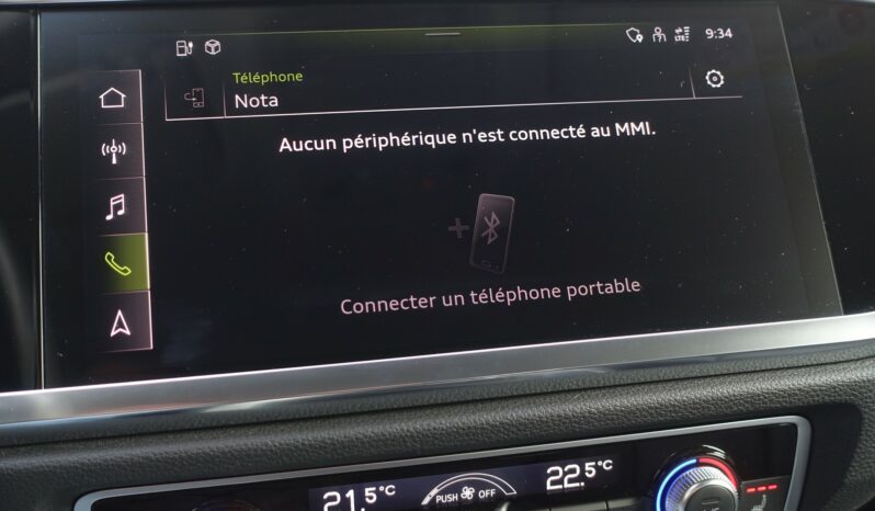 AUDI Q3 SPORTBACK 45 TFSI E S-TRONIC 245 CH HYBRIDE RECHARGEABLE complet