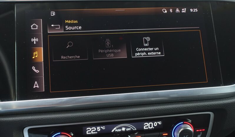 AUDI Q3 SPORTBACK 45 TFSI E S-TRONIC 245 CH HYBRIDE RECHARGEABLE complet