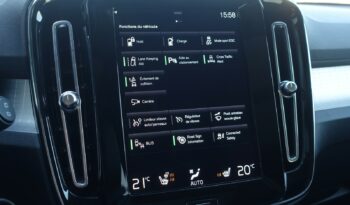 VOLVO XC 40 T5 HYBRIDE RECHARGEABLE GEARTRONIC 262 CH  INSCRIPTION complet