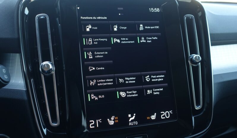 VOLVO XC 40 T5 HYBRIDE RECHARGEABLE GEARTRONIC 262 CH  INSCRIPTION complet