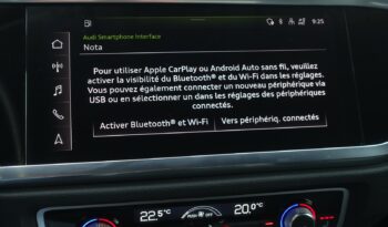 AUDI Q3 SPORTBACK 45 TFSI E S-TRONIC 245 CH HYBRIDE RECHARGEABLE complet