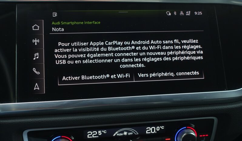 AUDI Q3 SPORTBACK 45 TFSI E S-TRONIC 245 CH HYBRIDE RECHARGEABLE complet