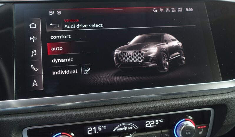 AUDI Q3 SPORTBACK 45 TFSI E S-TRONIC 245 CH HYBRIDE RECHARGEABLE complet