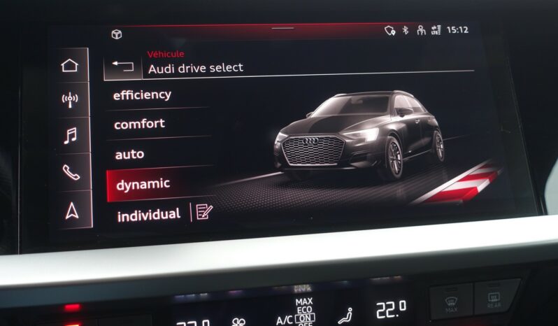 AUDI A3 SPORTBACK 45 COMPETITION TFSI E TRON S-TRONIC 245 CH HYBRIDE RECHARGEABLE S-LINE complet