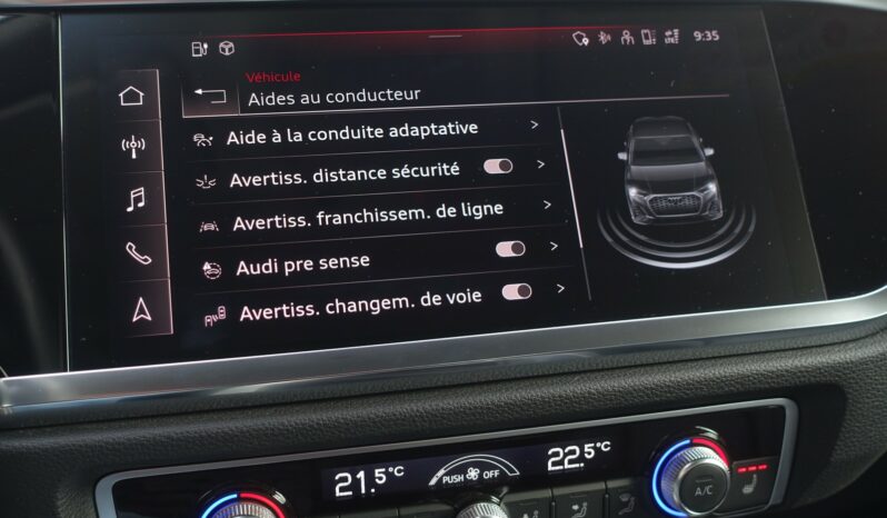 AUDI Q3 SPORTBACK 45 TFSI E S-TRONIC 245 CH HYBRIDE RECHARGEABLE complet