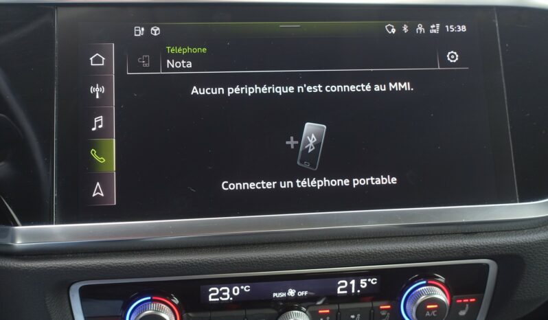 AUDI Q3 SPORTBACK 45 TFSI E S-TRONIC 245 CH HYBRIDE RECHARGEABLE complet