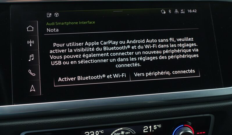 AUDI Q3 SPORTBACK 45 TFSI E S-TRONIC 245 CH HYBRIDE RECHARGEABLE complet