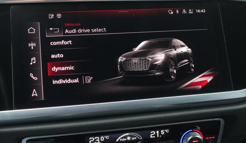 AUDI Q3 SPORTBACK 45 TFSI E S-TRONIC 245 CH HYBRIDE RECHARGEABLE complet