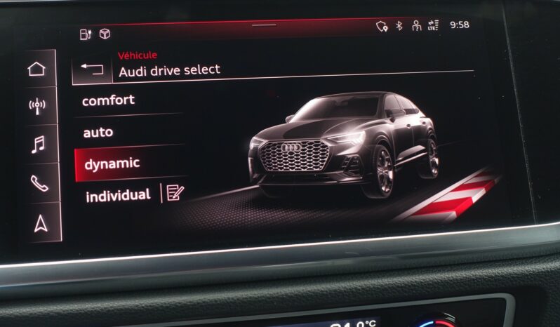 AUDI Q3 SPORTBACK 45 TFSI E S-TRONIC 245 CH HYBRIDE RECHARGEABLE  S-LINE complet