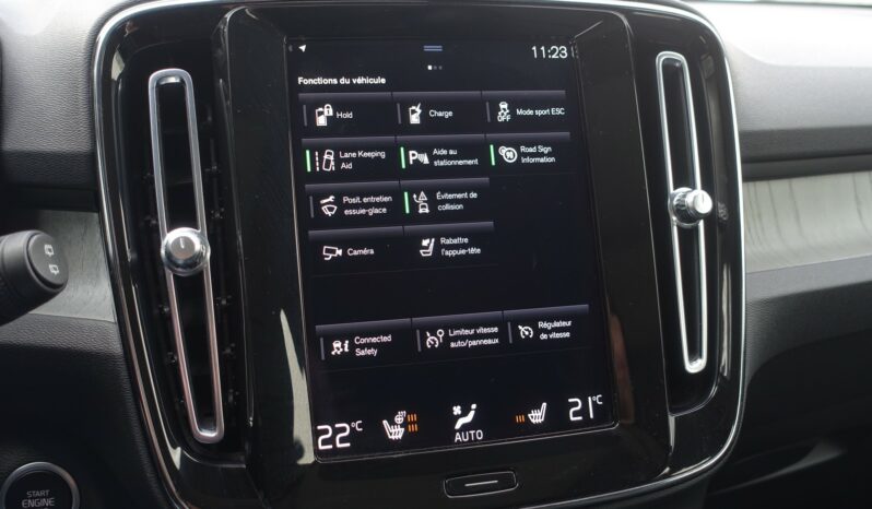 VOLVO XC 40 T5 HYBRIDE RECHARGEABLE GEARTRONIC 262 CH  INSCRIPTION complet