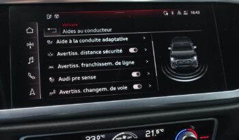AUDI Q3 SPORTBACK 45 TFSI E S-TRONIC 245 CH HYBRIDE RECHARGEABLE complet
